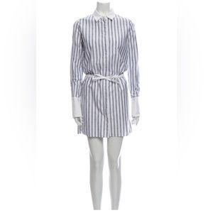 Maison Kitsune striped mini dress